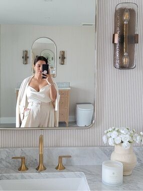 Banana Republic Ivory Satin Cowl Camisole